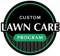 Custom Lawn Care Program Badge