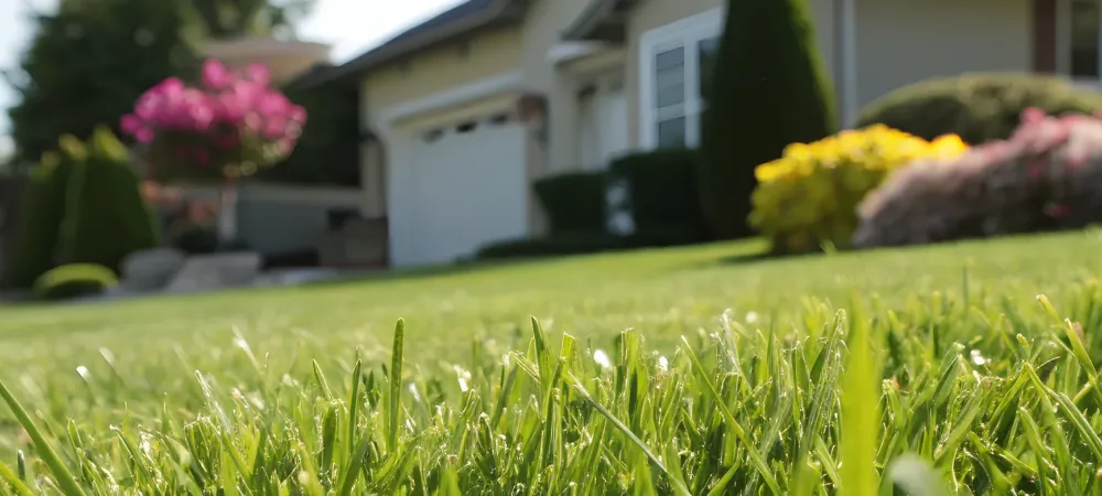 grass closeup image 