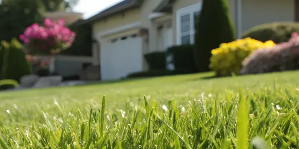 grass closeup image 